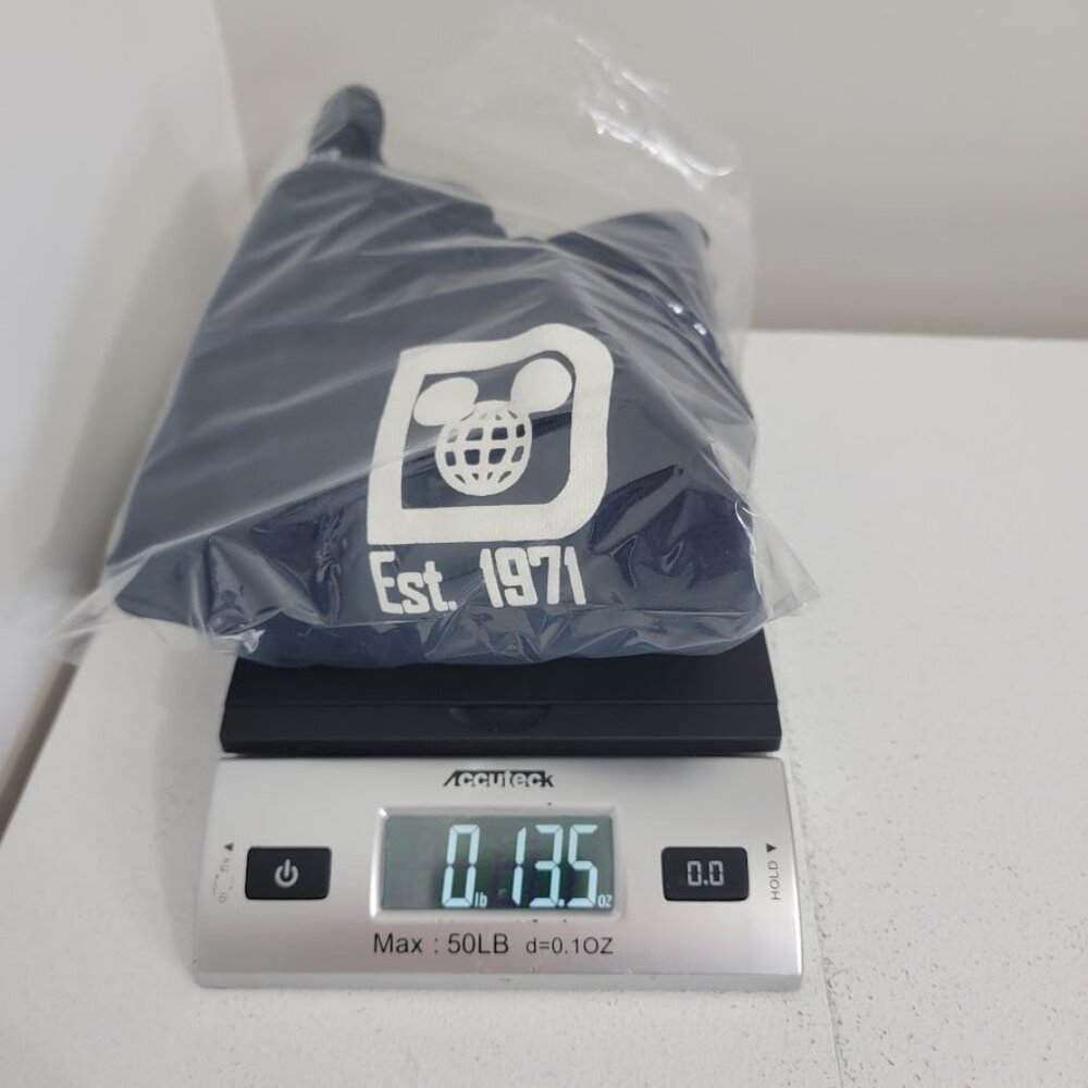 Disney Parks Authentic Walt Disney World Spirit Jersey Size M Blue Mickey Cotton - Picture 12 of 12